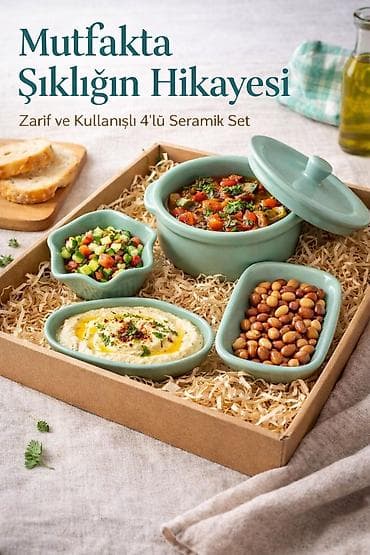 xrustal qablar: Keramika çərəzlik qablar. Hər biri yenidir. Qapaqlı olan qabın — 4