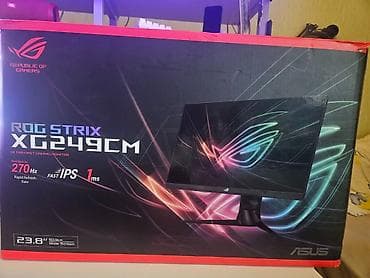 asus i7: ASUS ROG Strix XG249CM az istifadə olunmuş oyun monitoru - Ekran: 24 — 2