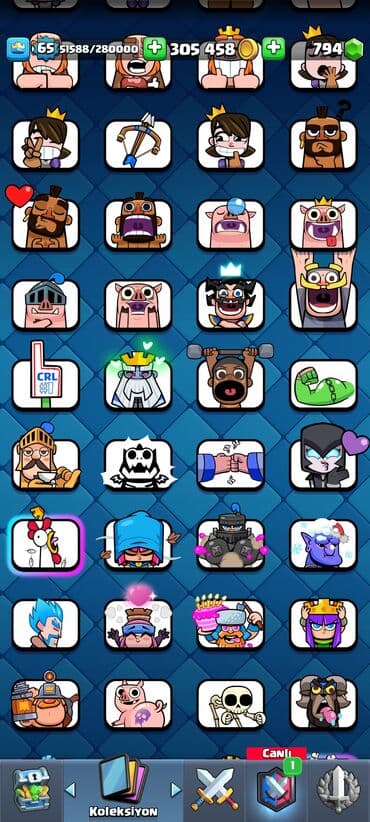 heykel satış: Clash royale hesabı satılır. 65 LVL. 16 evrim 1 ilin hesabıdı Bircə — 6