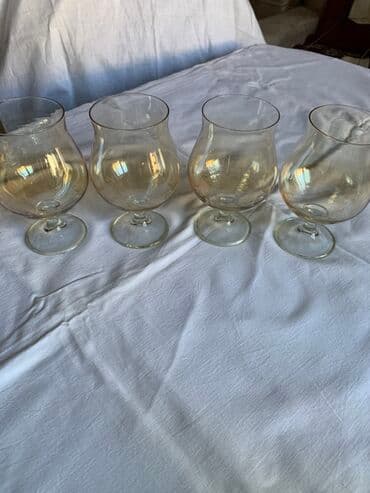 kakteyl: Şüşə stəkan və qoblet dəsti Müxtəlif ölçü və rənglərdə şüşə qədəh və — 3