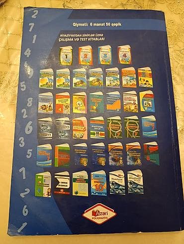 Тесты: Məhsul: “Riyaziyyatdan Qiymətləndirmə Testləri – 6-cı sinif üçün — 2