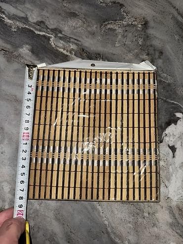 Süfrə aksesuarları: Bambuk süfrəaltılar (çaynikaltılar) (placemat) dəsti 15*14 sm - 67 — 7