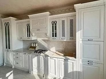 Sifarişlə mətbəx dəsti, Özü çəkən petlələr, MDF, Kredit yoxdur, Rayonlara çatdırılma, Pulsuz çatdırılma — 6