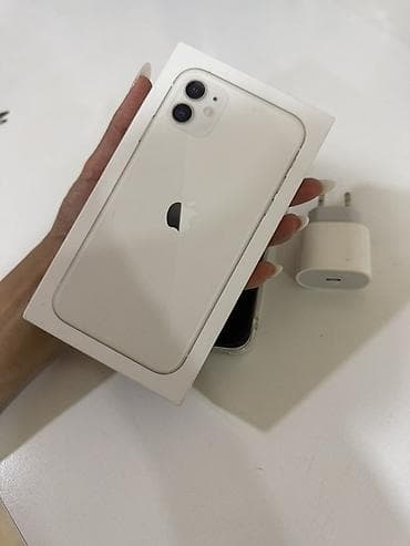 canon eos 2000d: IPhone 11, 64 GB, Ağ, Face ID — 6