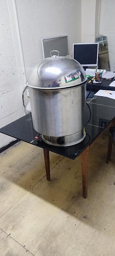 Popkorn aparatları: Elektriklə işləyən qarğıdalı bişirən aparat - Material: paslanmayan — 2