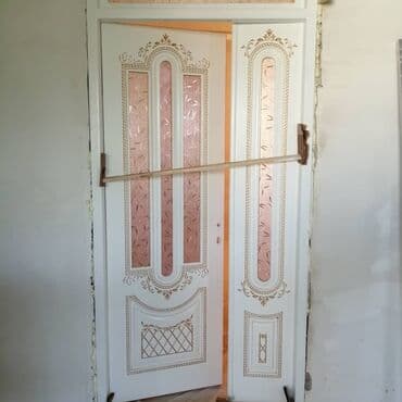 витражные окна в доме: Mebel, pilləkanı və qapıları sifarişlə yığıb yerində quraşdırirıq — 27
