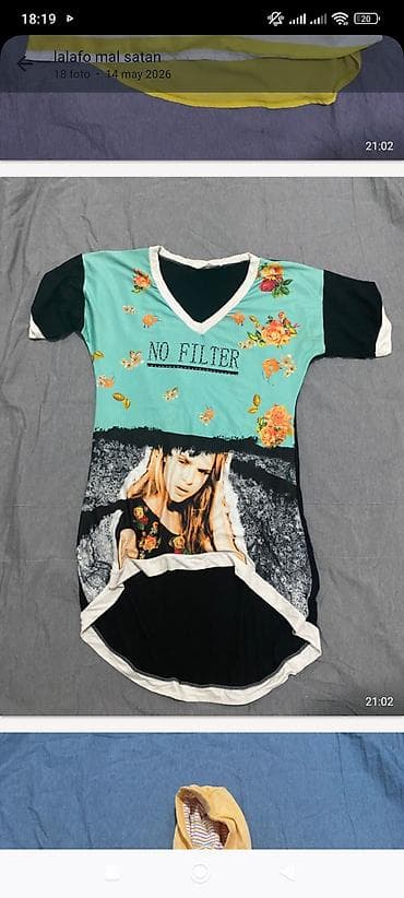 mai collection: Qadın və uşaq geyimlərindən ibarət qarışıq dəst Məhsul tərkibi: - Qız — 6