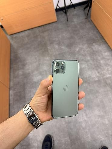 iphone 6 satış: IPhone 11 Pro, 64 GB, Matte Midnight Green, Face ID — 1
