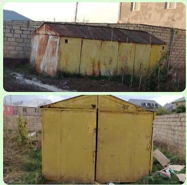 elektrosok satilir: Metalkonstruksiya qaraj/boks ENDİRİM 🌸 Qaraj 900 azn koday2 - — 1