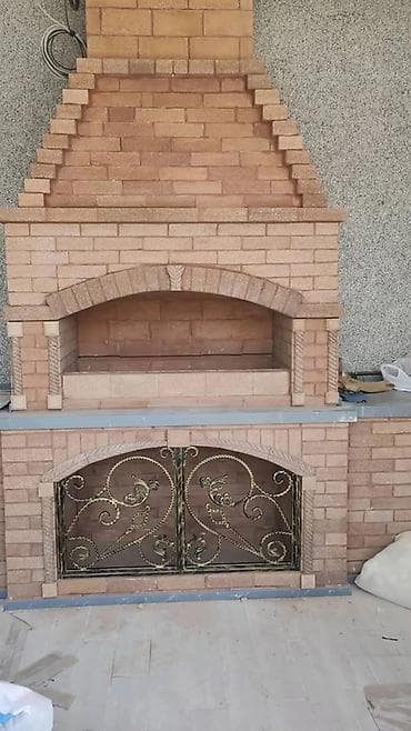 mdf qapilar: Manqal, Kərpicli — 2