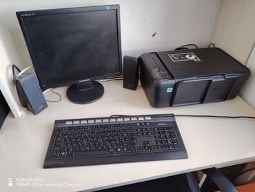 Колонки для ПК и ноутбуков: Sekilde gorduyun her sey birge satilir tecili . Komputer aksesuarları — 4