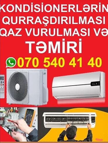 Təmir, Split kondisionerlər, Quraşdırılma