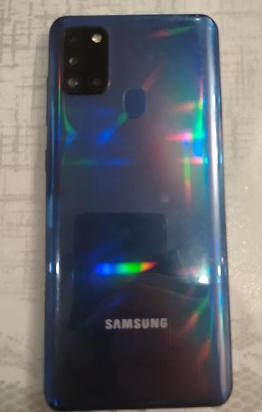 Samsung Galaxy A21S, 32 GB, rəng - Mavi, İki sim kartlı