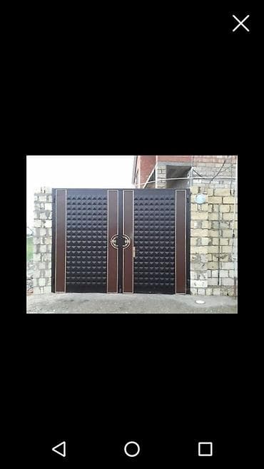 Dəmir Qapı və Darvazalarin sifarişi habil olunur.Hemcini. Pileken və