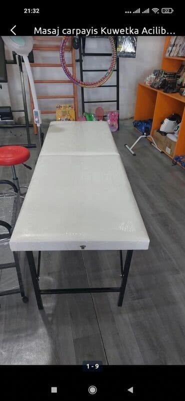 lupa qiymeti: Sade kuşetka 85 azn Qatlanan camadan kuşetka 100 azn Tibbi kuşetka — 3