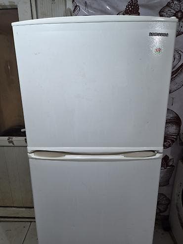 İşlənmiş 2 qapılı Samsung Soyuducu Satılır, rəng - Ağ — 4