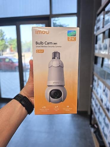 очки с камерой: IMOU Bulb Cam 3MP – Smart Wireless Security Camera - 2K (3MP) yüksək — 1