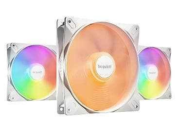 mini pc computer: Be quiet! Light Wings LX 140mm PWM High-Speed White – 3’lü fan dəsti — 6