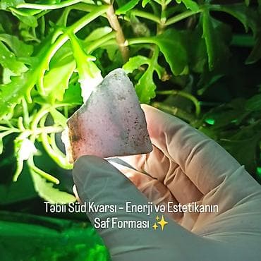 das pec: Təbii Kvars Daşı Satılır – Süd, Duman və Çəhrayı Kvars | Original — 2