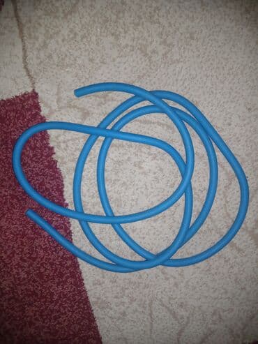 hamam vannası: Məhsul: Mavi rezin boru/şlanq - Material: elastik rezin - Rəng: mavi — 2