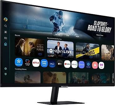 Мониторы: Təzə Samsung Smart Monitor 32" 4K (M7 M70F) Monitor tamamilə təzədir — 8