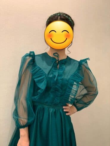 коктейльные платья в баку: Ziyafet donu. Sifarişle bahalı atelyede tikilib. Bir defe geyilib — 3