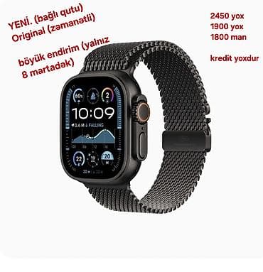 Yeni, Smart saat, Apple, Аnti-lost, rəng - Qara