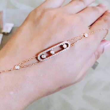 qizil halqa qolbaqlar: Браслет, Розовое золото, 750 проба, 459 г — 3