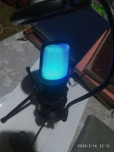 ikinci el 14 plus: USB studiya/gaming mikrofon dəsti – SF-666R (RGB 666R) Xüsusiyyətlər — 9