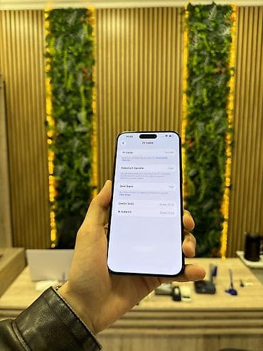 ayfonu: IPhone 15 Pro Max, 256 GB, Qara, Zəmanət, Kredit, Barmaq izi — 7