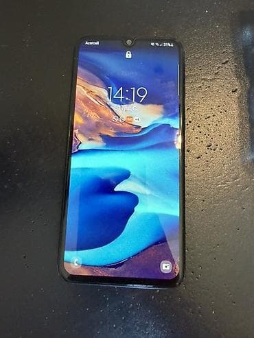 Samsung Galaxy A20, 32 GB, rəng - Qara, Barmaq izi, İki sim kartlı