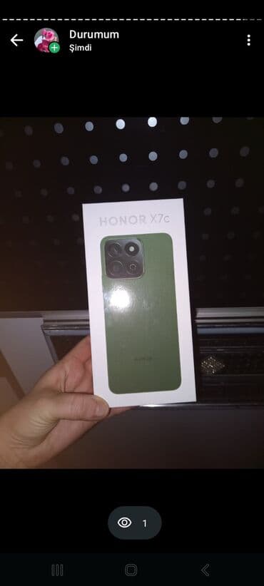 tecno spark 10c qiymeti: Honor X7c, 512 GB, rəng - Yaşıl, Zəmanət — 1