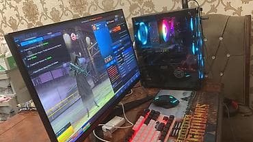 Stolüsdü kompyuter Ekran: Tuf Gaming 27 inc 210hz Sistem bloku: RTX