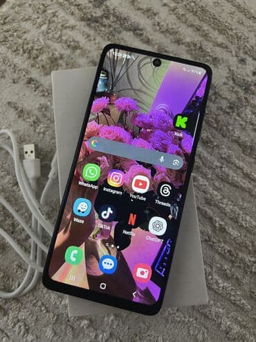 samsung a54: Samsung Galaxy A51, 64 GB, rəng - Qara, Barmaq izi, Face ID — 7