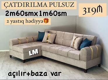 klasik divan: Künc divan açılan bazalı fabrik istehsalı Yep yeni 650 azn rəng seçimi — 2