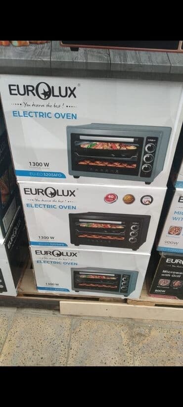 mini sobalar qiymetleri: Duxovka Elektrik, rəng - Boz, Ayrıca dayanan, Yeni — 1