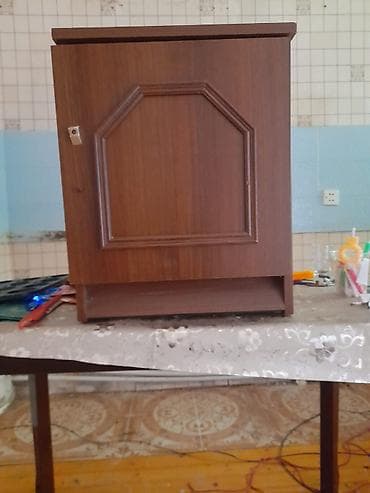 kuxna şkafı: Taxta asma dolab — 3