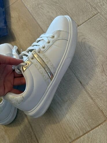 puma cell qadın krossovkaları: Us Polo Assn, Ölçü: 39, rəng - Ağ, İşlənmiş — 3