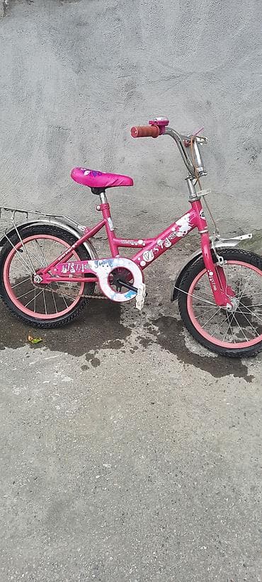 Спорт и хобби: Uşaq üçün Vista markalı velosiped. Parlaq çəhrayı rəngdədir və — 4