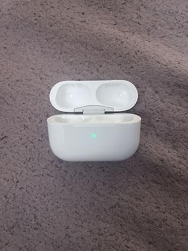 airpods i12: Apple AirPods Pro 1 (MagSafe şarj qutusu ilə). Sarj qutusu tep teze — 4