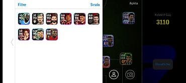 kamera arenda: EFootball hesabı – güclü Dream Team heyəti - Kollektiv güc: 3110 - — 3