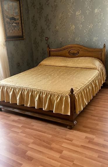 Yataq mebeli 300 azn satılır ❗ Matras var, Ünvan ✨ Pərvin ✅ 5747 — 3