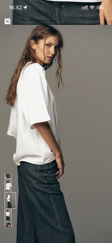 Şəxsi əşyalar: Zara oversize tişört — 1