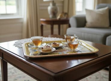 Metall servis refti (mətbəx sini) – klassik bədii naxışlı - Material