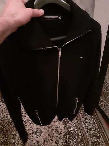 dublyonka kişi: Sviter, Tommy Hilfiger, XL, rəng - Qara — 3