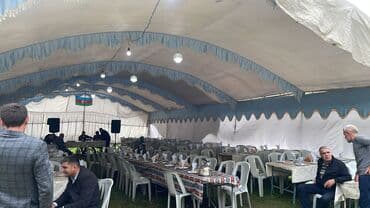 güvən yük daşıma: Toy/xına/nişan və digər tədbirlər üçün çadır-zal dekoru və servis — 1