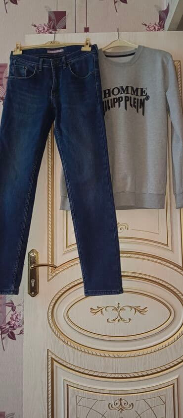 kambat şalvar: Dji̇ns şalvar, poli̇ver cəmi̇ 25azn. əla — 8