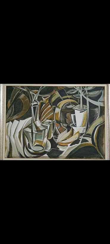 divar ucun şəkillər: Rəssam Mirteyyub Xəlilovun əl işləri. (Müxtəlif ölçülü Xols, Karton — 16