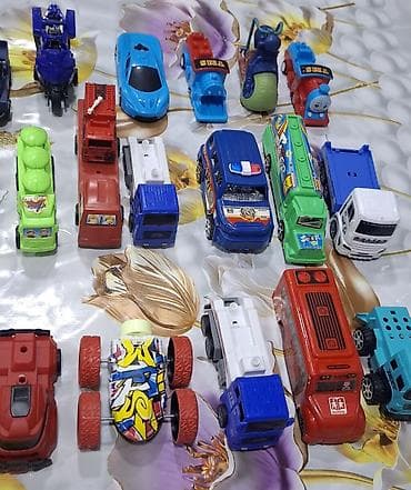 pop it baki: Uşaq oyuncaqları – kiçik maşın və nəqliyyat vasitələri dəsti hamısı — 3