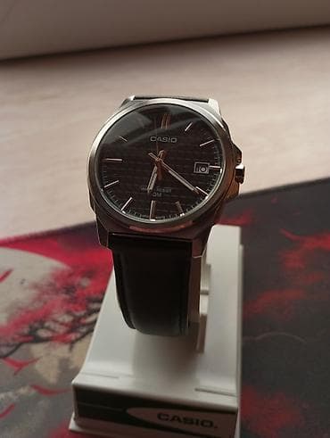 İşlənmiş, Qol saatı, Casio, rəng - Qara